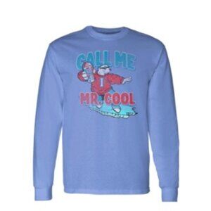 Call Me Mr. Vintage ICEE Polar Bear Men's Long Sleeve Shirt